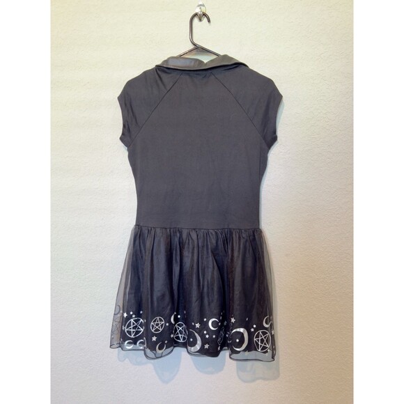 Spirit Women’s Black  Magic Witch Dress Sz  M Halloween/ Gothic Costume - Picture 3 of 9